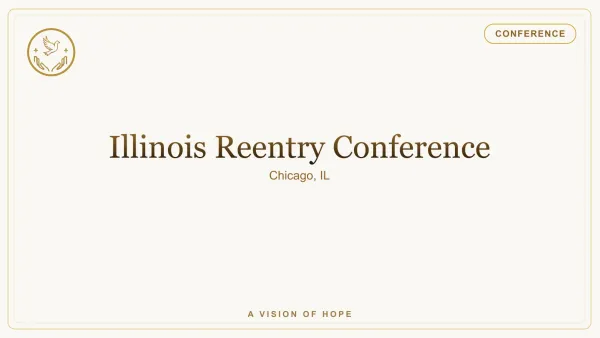 Illinois Reentry Conference event flyer