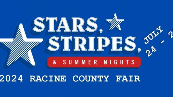 Racine County Fair event flyer