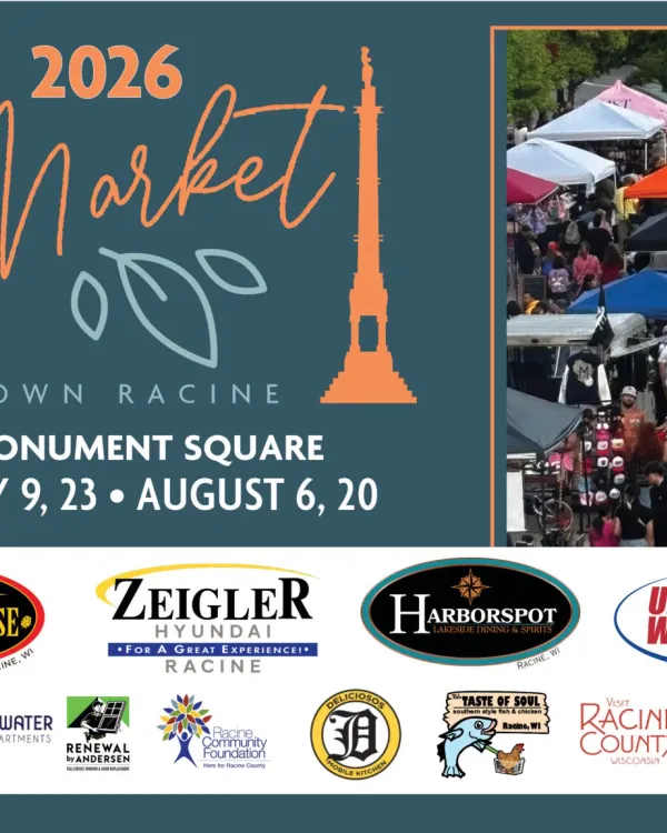 Racine County Haymarket event flyer
