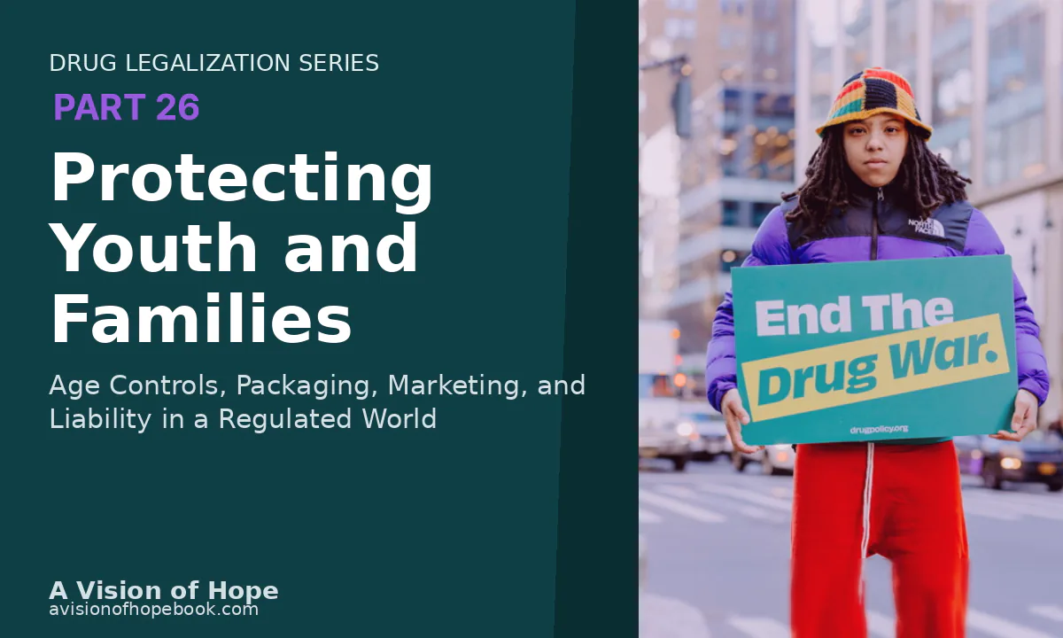 Graphic: Protecting Youth and Families — Part 26 featured image about age controls, packaging, marketing, and liability